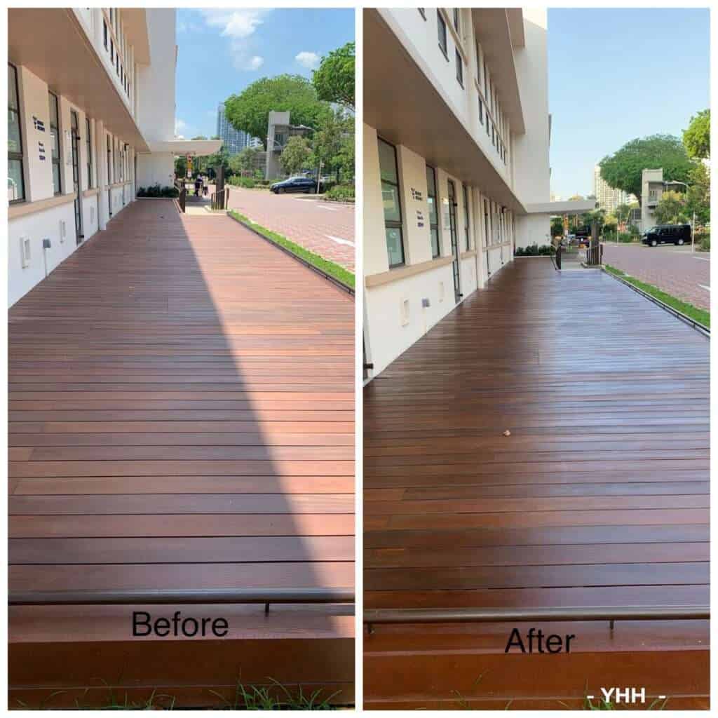Anti-Slip Coating For Wood Deck